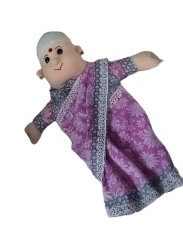 Hand Puppets-Grand Mother Puppet